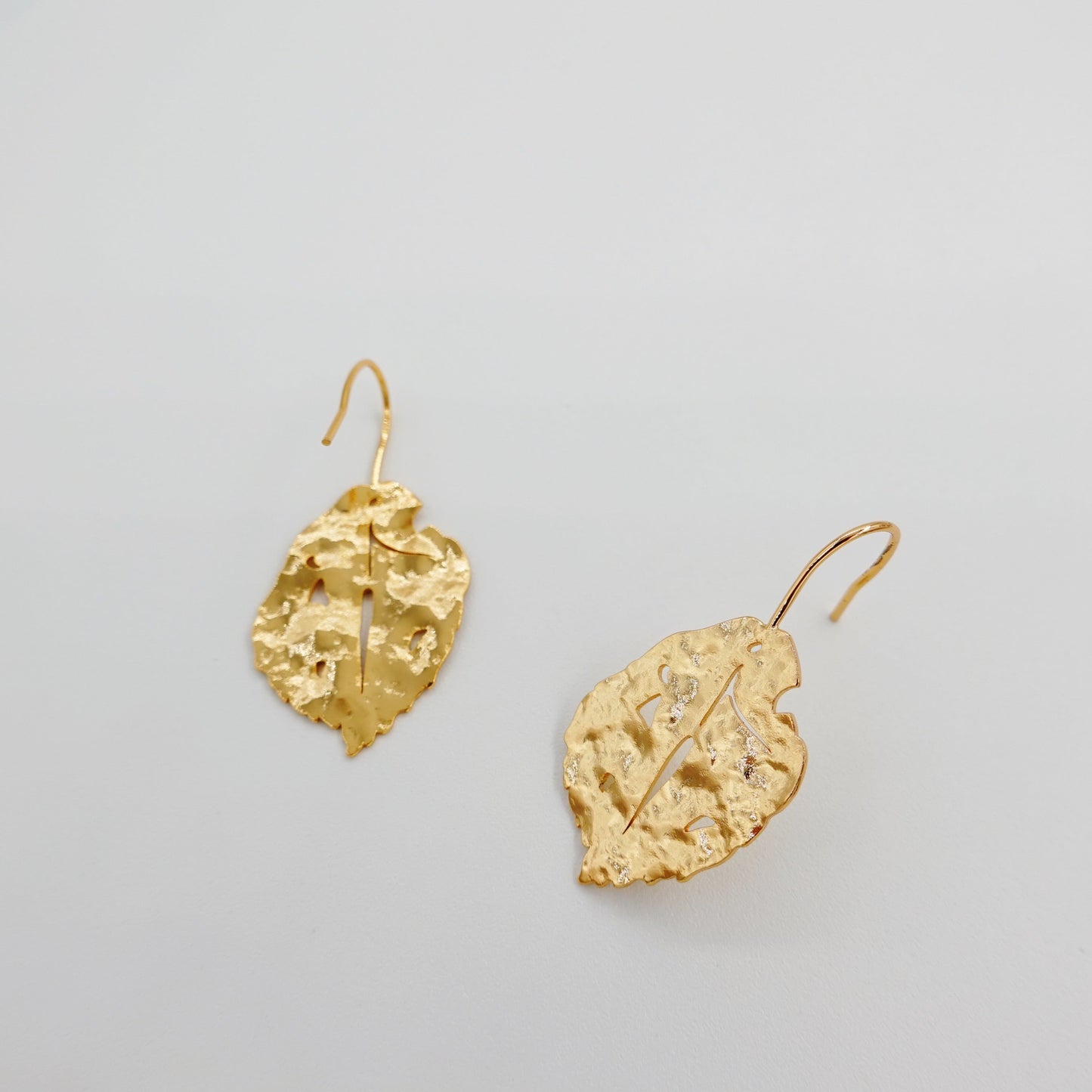 Leafy Hook Earrings