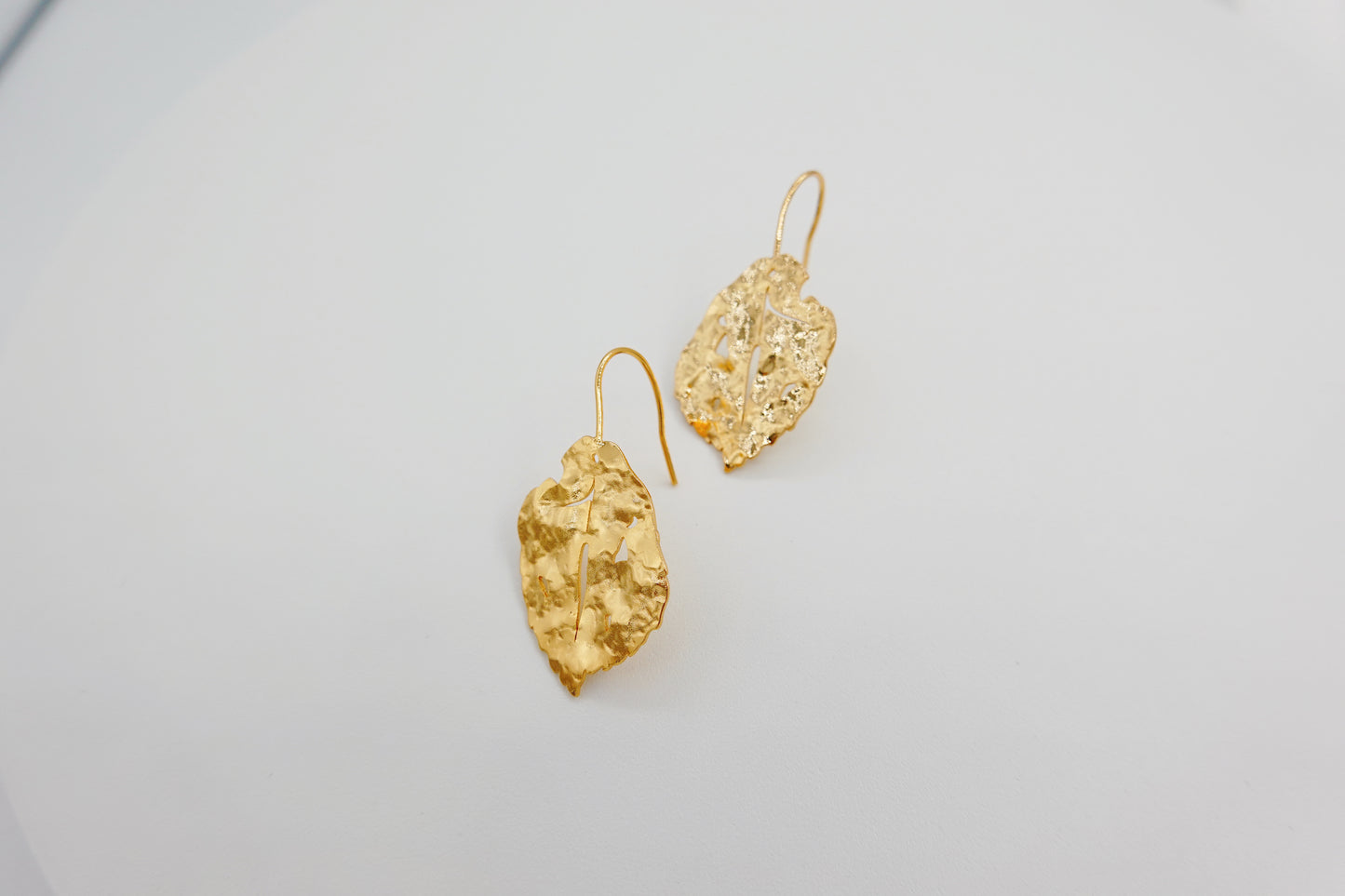 Leafy Hook Earrings