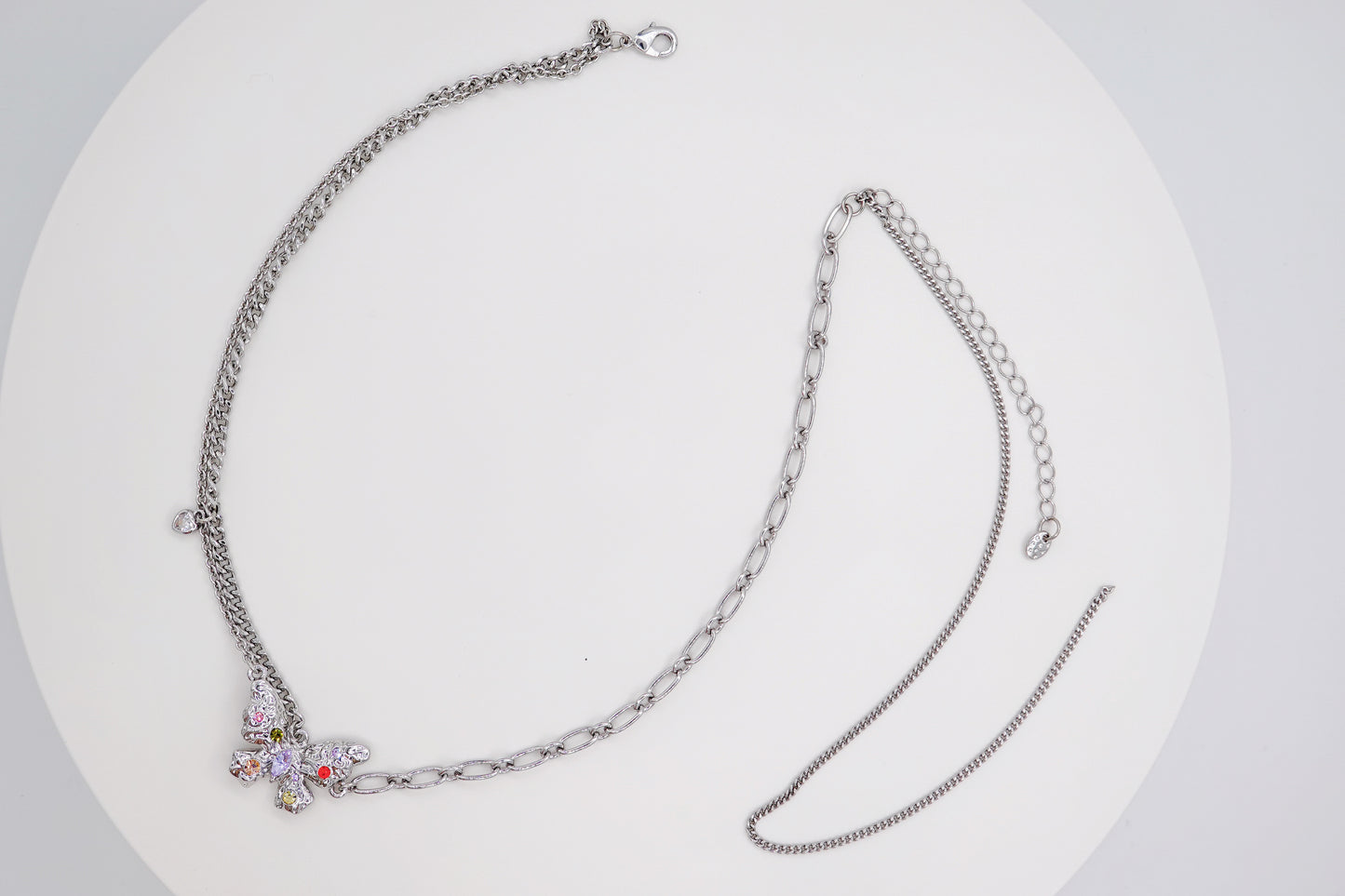 Balletic Layered Chain Necklace