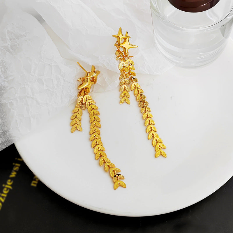 Harvest Festival Tassel Earrings