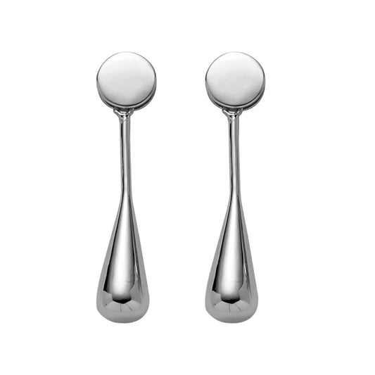 Silver Raindrop Earrings