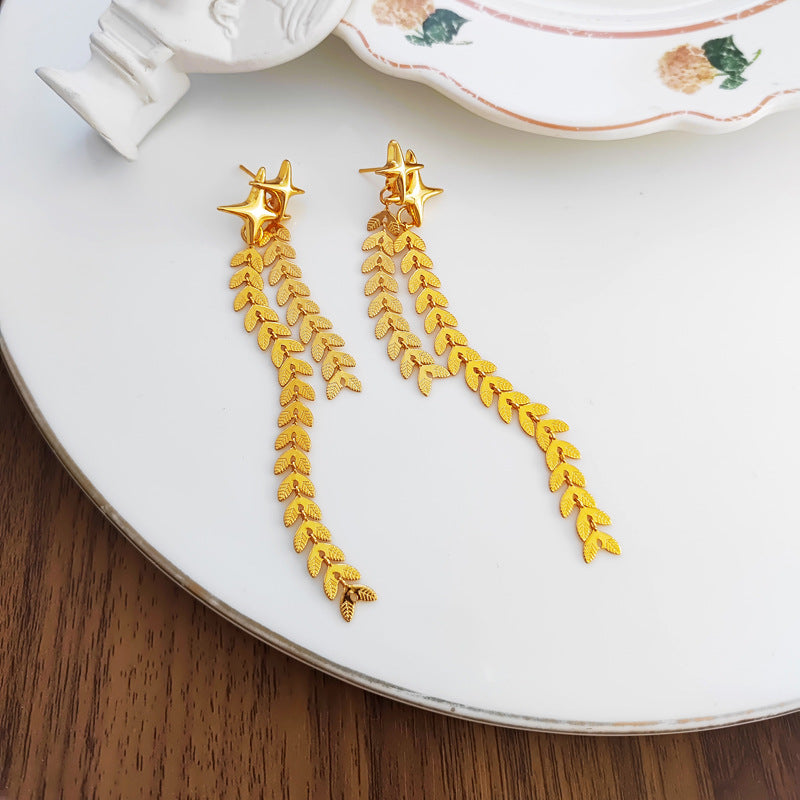 Harvest Festival Tassel Earrings